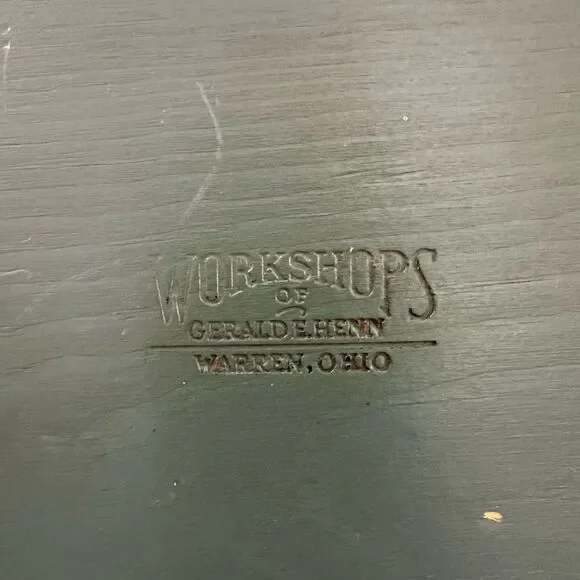 Henn Workshops Vintage Wooden Peg Rack with Hearts Hanger - Picture 5 of 9